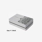 Foam yoga block — Gray; 1 yoga block