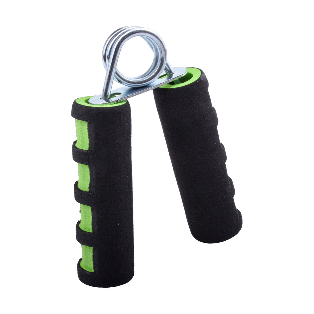 Spring hand-grip trainer — Dark green; 1 hand-grip trainer