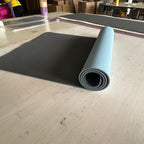 Two-tone movement mat — Qingshan Blue And Black-183x61x0.6cm; 1 movement mat