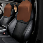 Memory-foam seat cushions — Headrest coffee; 1 headrest cushion only, in your selected color