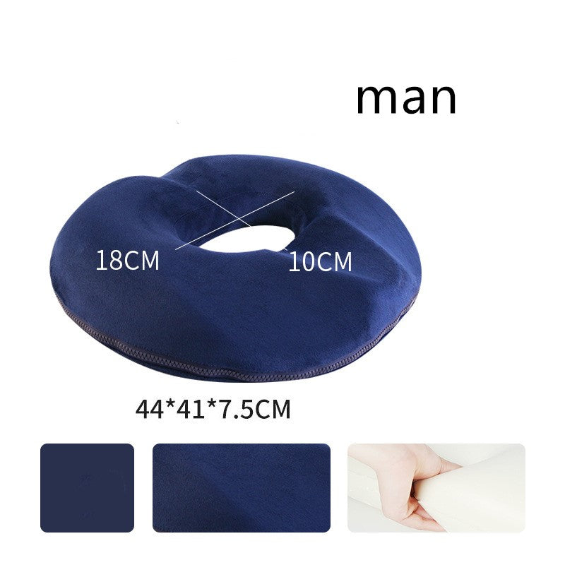 Contoured seat cushion — Navy Blue-Crystal-Man; 1 contoured seat cushion with your selected cover style and supplier fit label