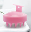 Palm scalp brush — Pink; 1 scalp brush in your selected color
