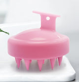Palm scalp brush