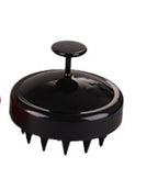 Palm scalp brush — Pure Black; 1 scalp brush in your selected color