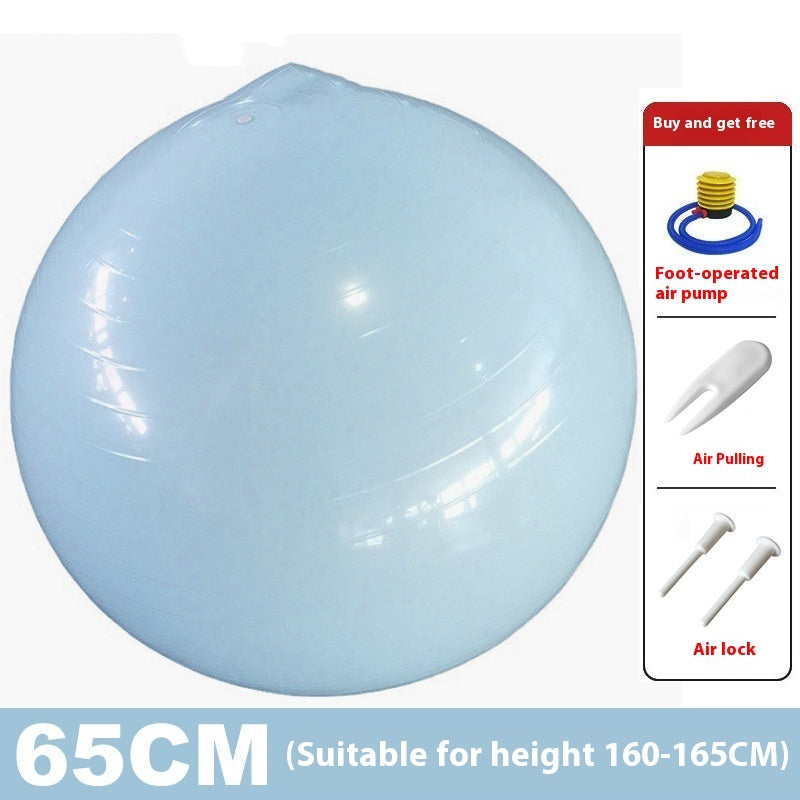 Inflatable practice ball — 65cm Light Blue; 1 inflatable practice ball in the selected nominal diameter and color