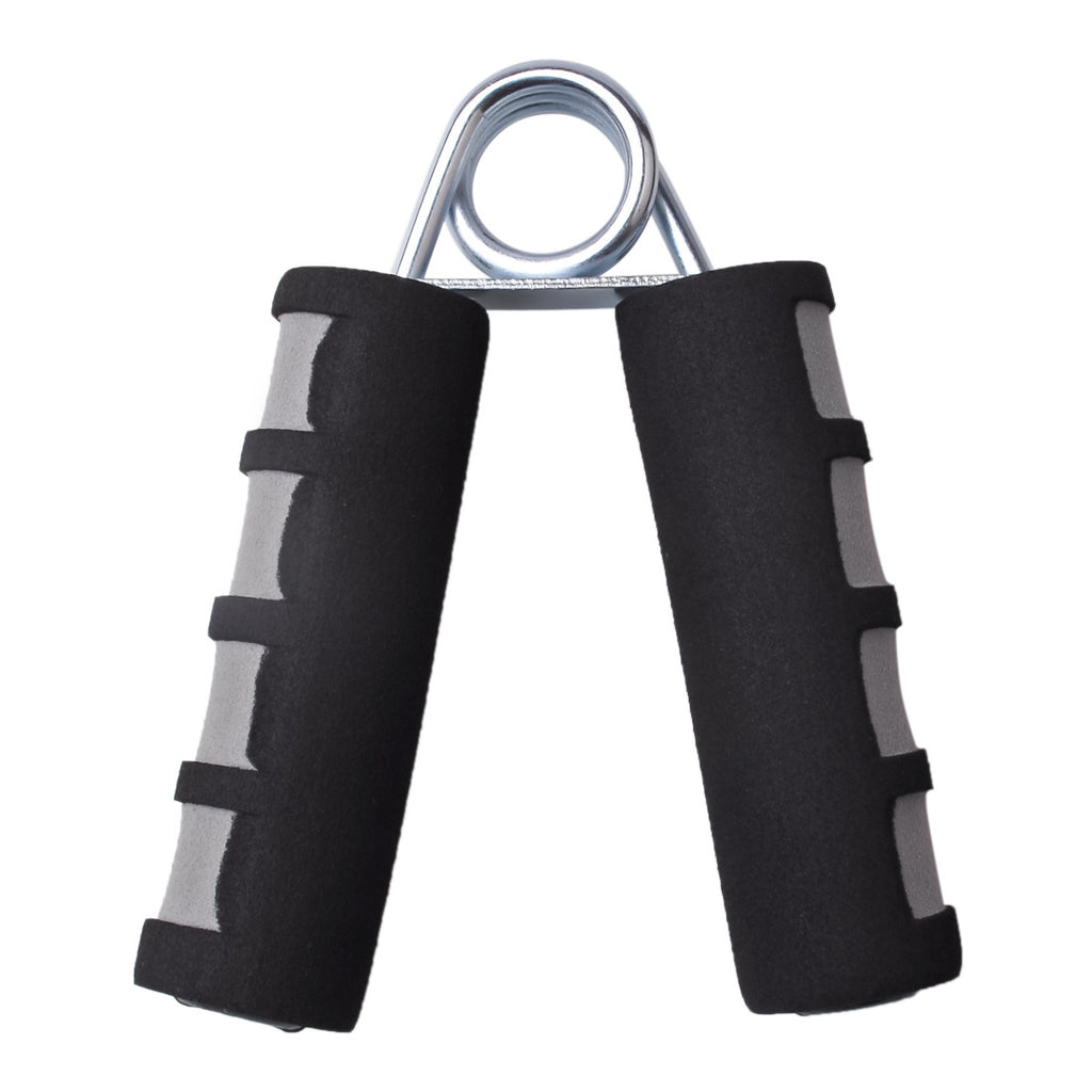 Spring hand-grip trainer — Black gray; 1 hand-grip trainer