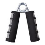 Spring hand-grip trainer — Black gray; 1 hand-grip trainer