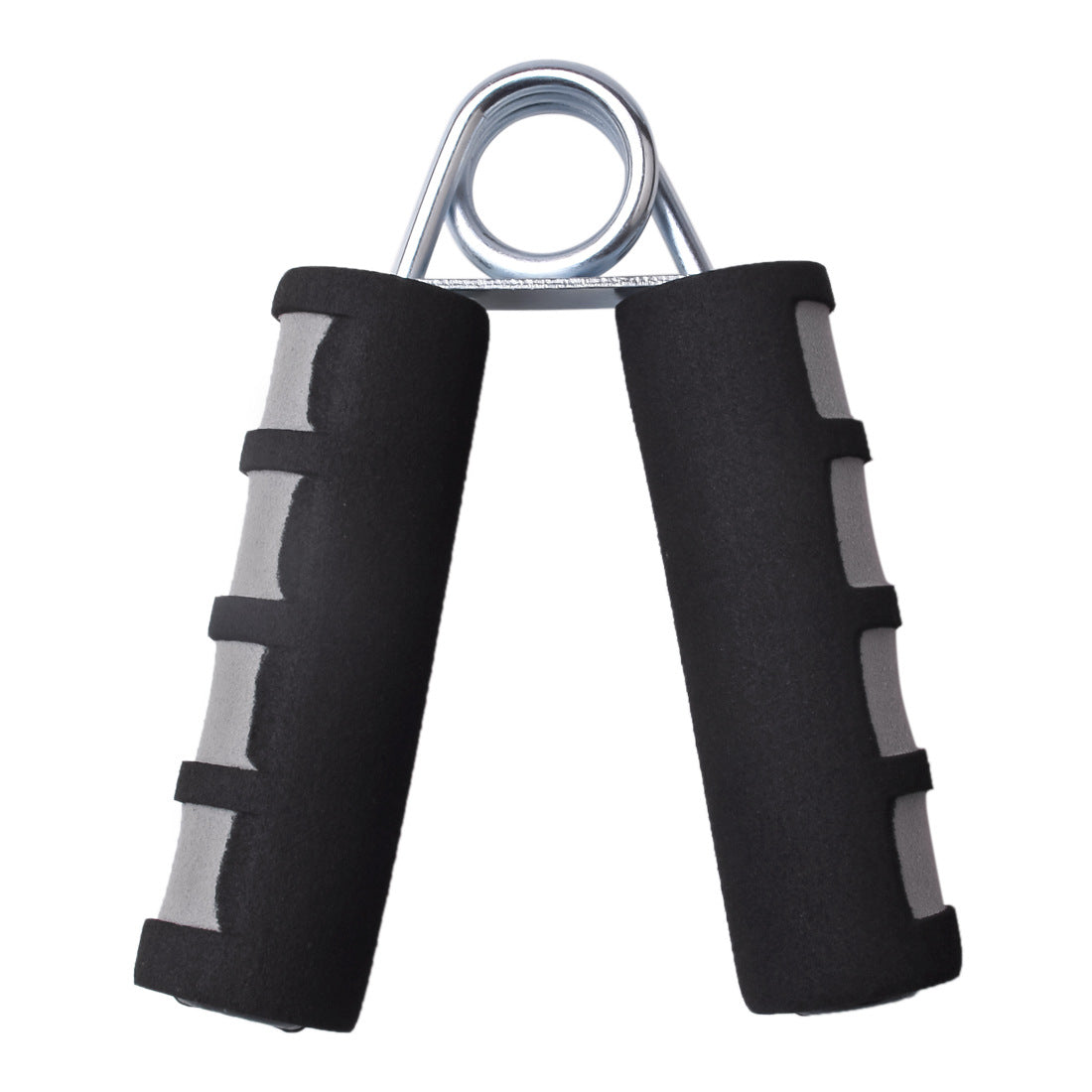 Spring hand-grip trainer — Black gray; 1 hand-grip trainer