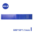 Gradient loop resistance band — Gradient Blue Five Stars; 1 loop resistance band at the five-star level