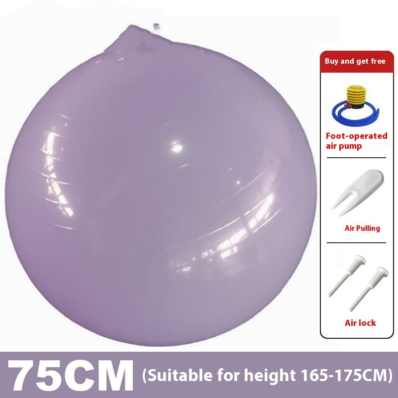 Inflatable practice ball — 75cm Light Purple; 1 inflatable practice ball in the selected nominal diameter and color