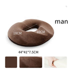 Contoured seat cushion — Coffee-Crystal-Man; 1 contoured seat cushion with your selected cover style and supplier fit label
