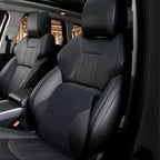 Memory-foam seat cushions — Waist black; 1 lumbar/waist cushion only, in your selected color