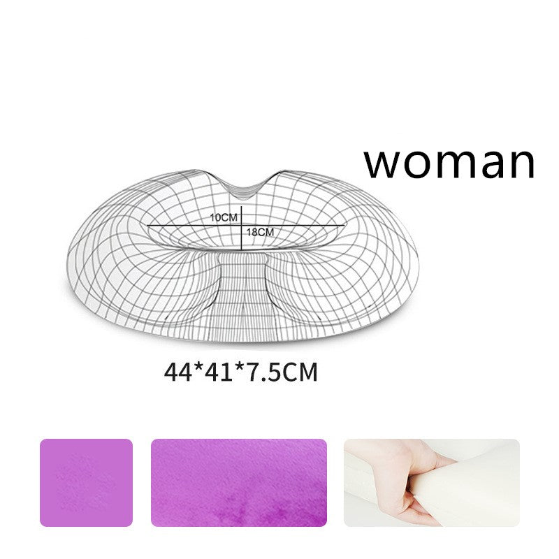 Contoured seat cushion — Purple-Crystal-Woman; 1 contoured seat cushion with your selected cover style and supplier fit label