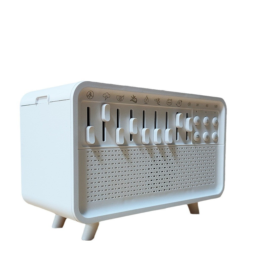 Nature-sound bedside companion — 3w-White With USB; 1 bedside sound companion