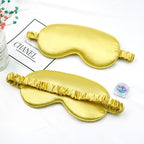 Satin-feel eye mask — Gold; 1 satin-feel eye mask in your selected color