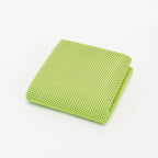 Cooling sports towel — Light green-30x100cm-OPP bag; 1 cooling towel in your selected color and size