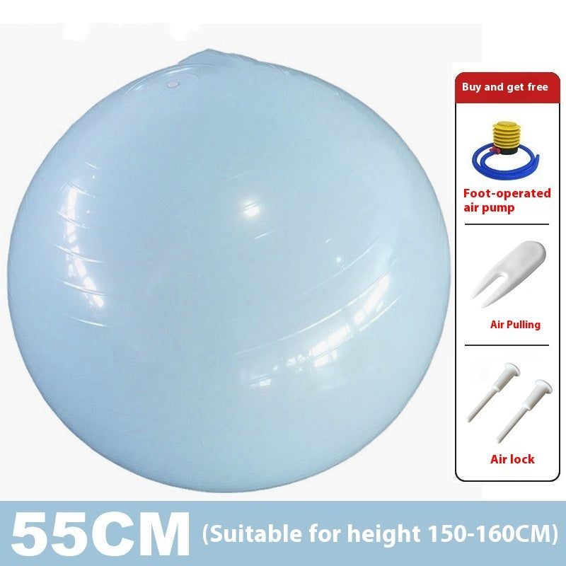 Inflatable practice ball — 55cm Light Blue; 1 inflatable practice ball in the selected nominal diameter and color
