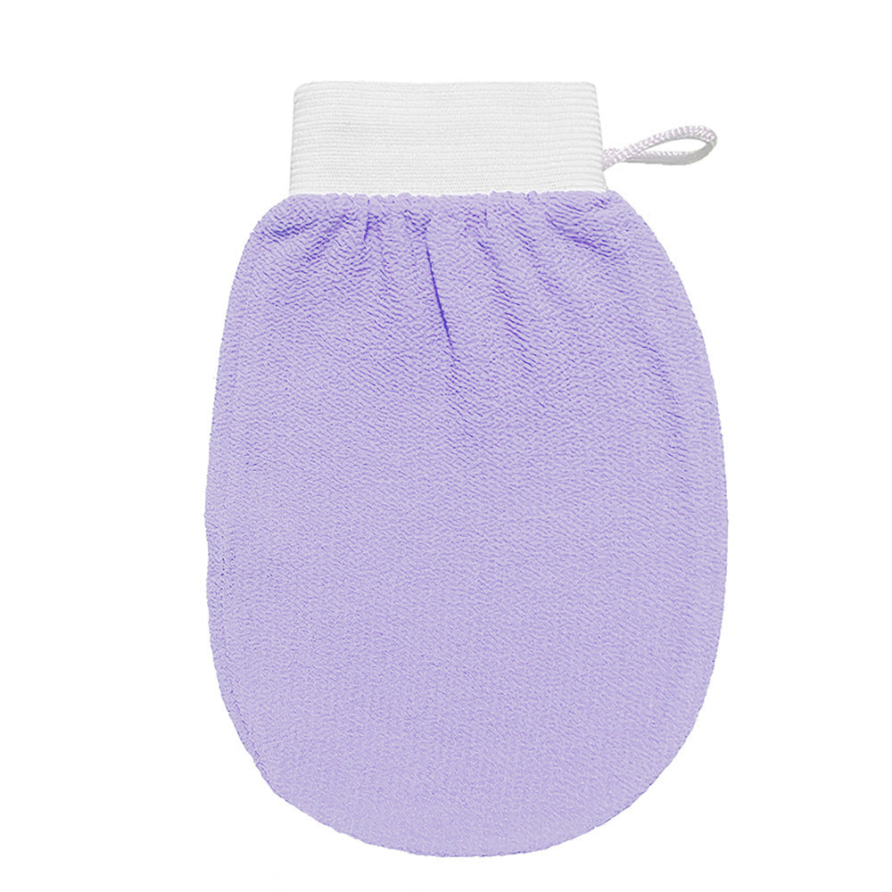 Exfoliating bath mitt — Lavender purple; 1 exfoliating bath mitt in your selected color