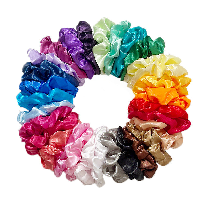 Everyday scrunchies — 30PCs A Set; 30 scrunchies in the mixed pack pictured
