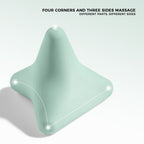 Silicone massage cone — Green; 1 silicone massage cone