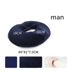 Contoured seat cushion — Navy Blue-Velvet-Man; 1 contoured seat cushion with your selected cover style and supplier fit label
