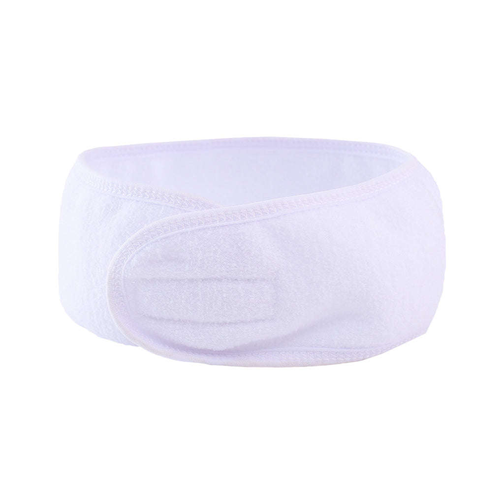 Soft spa headband — White; White 3pcs; White 6pcs and related options