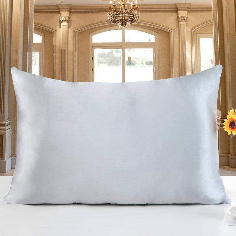 Smooth bedtime pillowcase — 19 Silver Gray-51X66; 19 Silver Gray-51X76; 19 Silver Gray-51X91; 1 pillowcase in your selected color and size