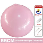 Inflatable practice ball — 55CM Light Pink; 1 inflatable practice ball in the selected nominal diameter and color