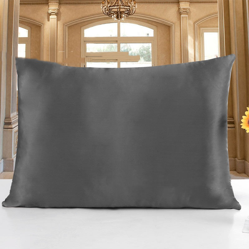 Smooth bedtime pillowcase — 19 Stone Gray-51X66; 19 Stone Gray-51X76; 19 Stone Gray-51X91; 1 pillowcase in your selected color and size