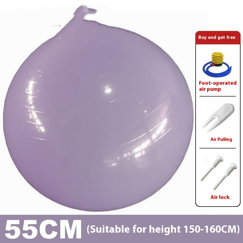 Inflatable practice ball — 55cm Light Purple; 1 inflatable practice ball in the selected nominal diameter and color