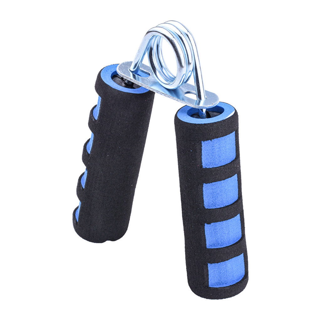 Spring hand-grip trainer — Black Blue; 1 hand-grip trainer