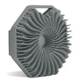 Silicone body scrubber — Gray-1PC; 1 silicone body scrubber