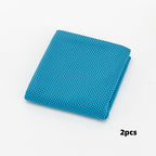 Cooling sports towel — Sky blue2pcs-30x100cm-Opp bag; 2 sky-blue 30 × 100 cm cooling towels