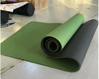 Two-tone movement mat — Grass Green Black-183x61x0.6cm; 1 movement mat