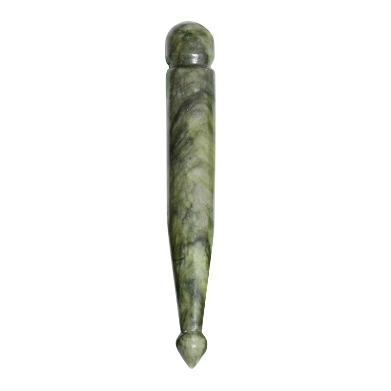 Smooth stone massage tool — Massage stick; 1 stone massage tool