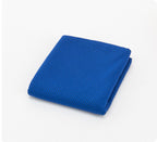 Cooling sports towel — Royalblue-30x100-Circularsiliconebag; 1 cooling towel in your selected color and size + 1 round silicone case