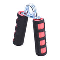 Spring hand-grip trainer — Black Red; 1 hand-grip trainer