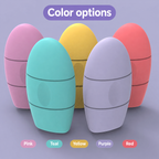 Refillable facial ice mold — supplier detail and usage photo