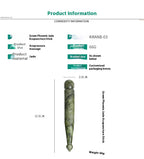 Smooth stone massage tool — supplier detail and usage photo
