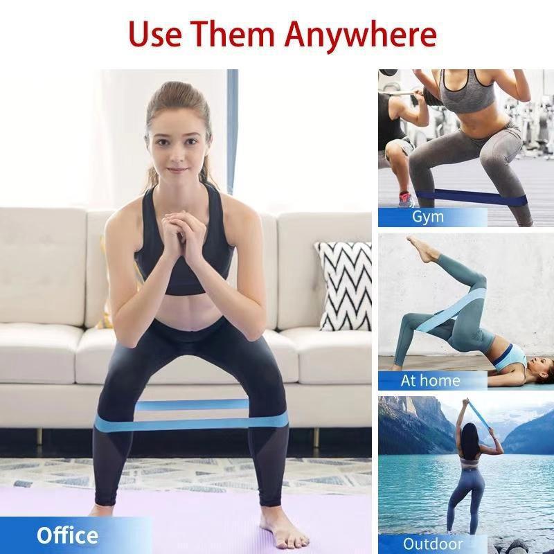 Gradient loop resistance band — supplier detail and usage photo