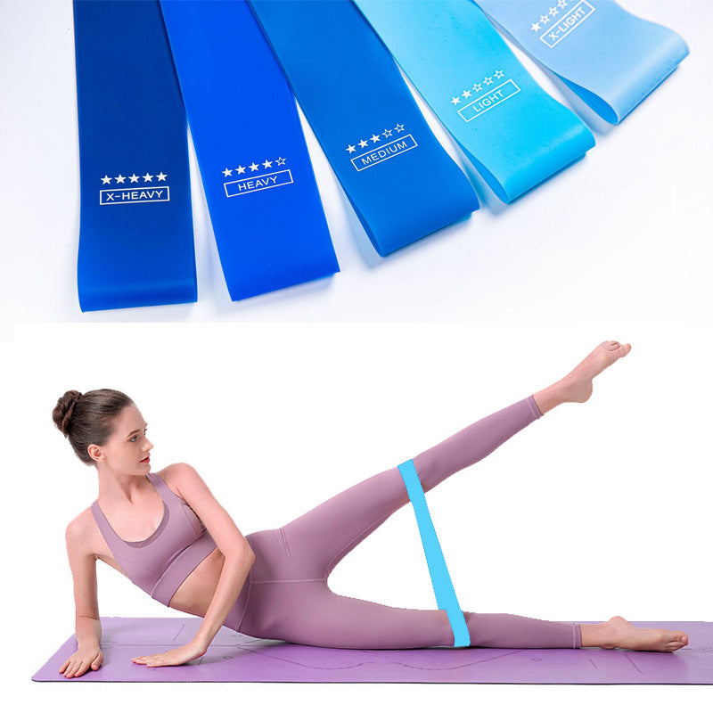 Gradient loop resistance band — supplier detail and usage photo