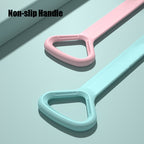 Figure-eight resistance band — supplier detail and usage photo