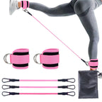 Ankle resistance training kit — supplier detail and usage photo