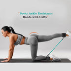 Ankle resistance training kit — supplier detail and usage photo