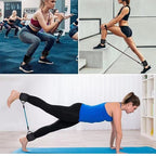 Ankle resistance training kit — supplier detail and usage photo
