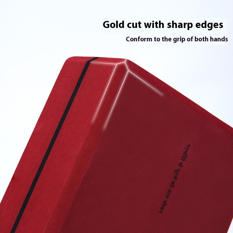 Foam yoga block — supplier detail and usage photo