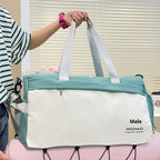 Studio mat carry bag — supplier detail and usage photo