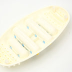 Dual foot massage roller — supplier detail and usage photo