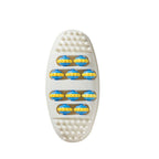 Dual foot massage roller — supplier detail and usage photo