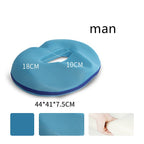 Contoured seat cushion — supplier detail and usage photo